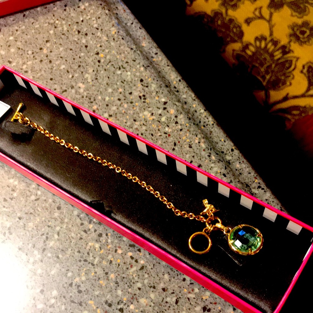 Juicy Couture gold jewel bracelet